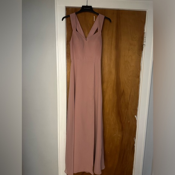 Azazie Jane Dusty Rose size 6 - Picture 5 of 7